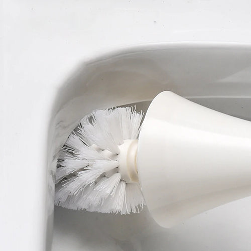 Quick-draining toilet brush practical cleaning tool - vue 4 sur 11