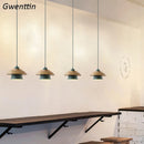 Wooden pendant light for modern lighting and decoration