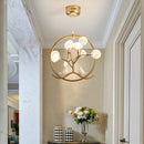 Handcrafted wooden pendant light for modern interior decoration