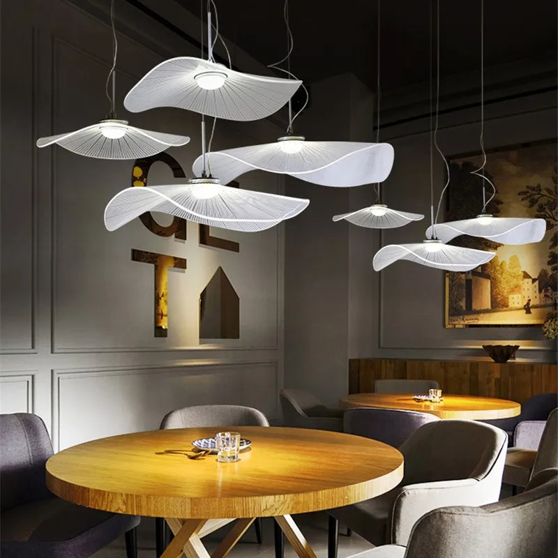 Nordic design acrylic pendant light for contemporary interiors