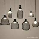 Retro loft birdcage chandelier in creative minimalist iron