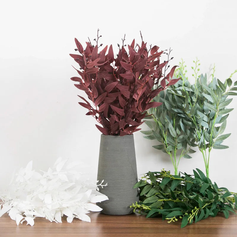 Artificial flower wedding bouquet silk decoration - vue 5 sur 13