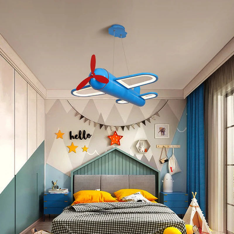Nordic design smart LED pendant light for children's bedroom