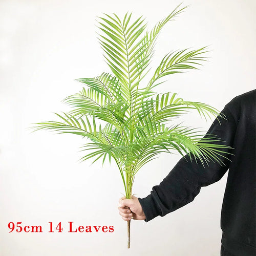 Large artificial palm tree tropical plants for indoor and outdoor decoration - vue 6 sur 13