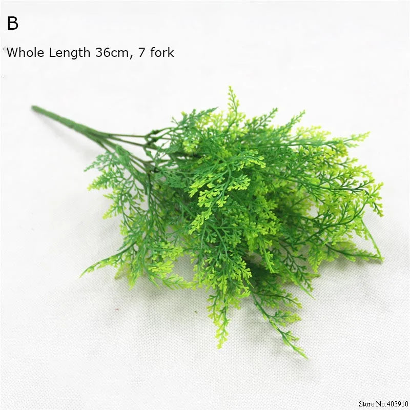 Artificial plant with 7 branches for wedding and Christmas decoration - vue 16 sur 21