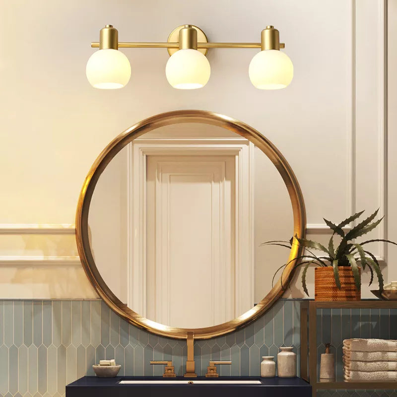 LED wall light 3 heads warm/cold/white light
