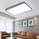 Ultra-slim modern LED ceiling light with dimmable brightness