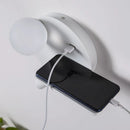Modern minimalist wall light with USB and adjustable angle