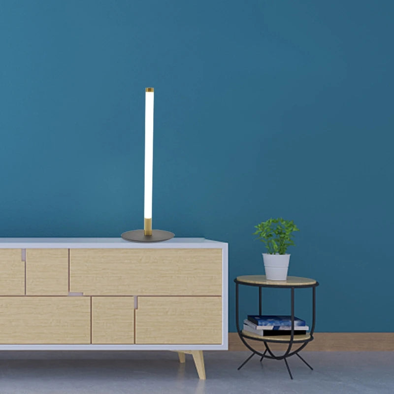 Modern detachable corner floor lamp with LED light