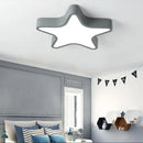 Romantic five-pointed star macaron ceiling light