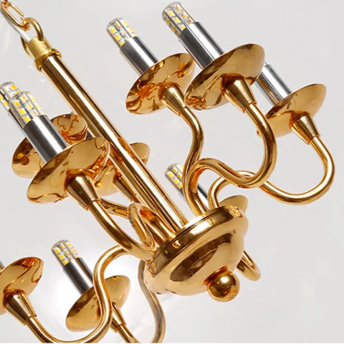 Glass chandeliers for loft and restaurant decor - vue 6 sur 6