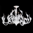 Nordic Swan modern art deco iron pendant light