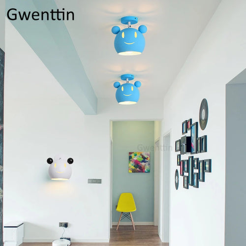 Nordic children's pendant light modern decorative design - vue 4 sur 18