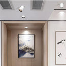 Extendable recessed rotatable LED downlight single/double head
