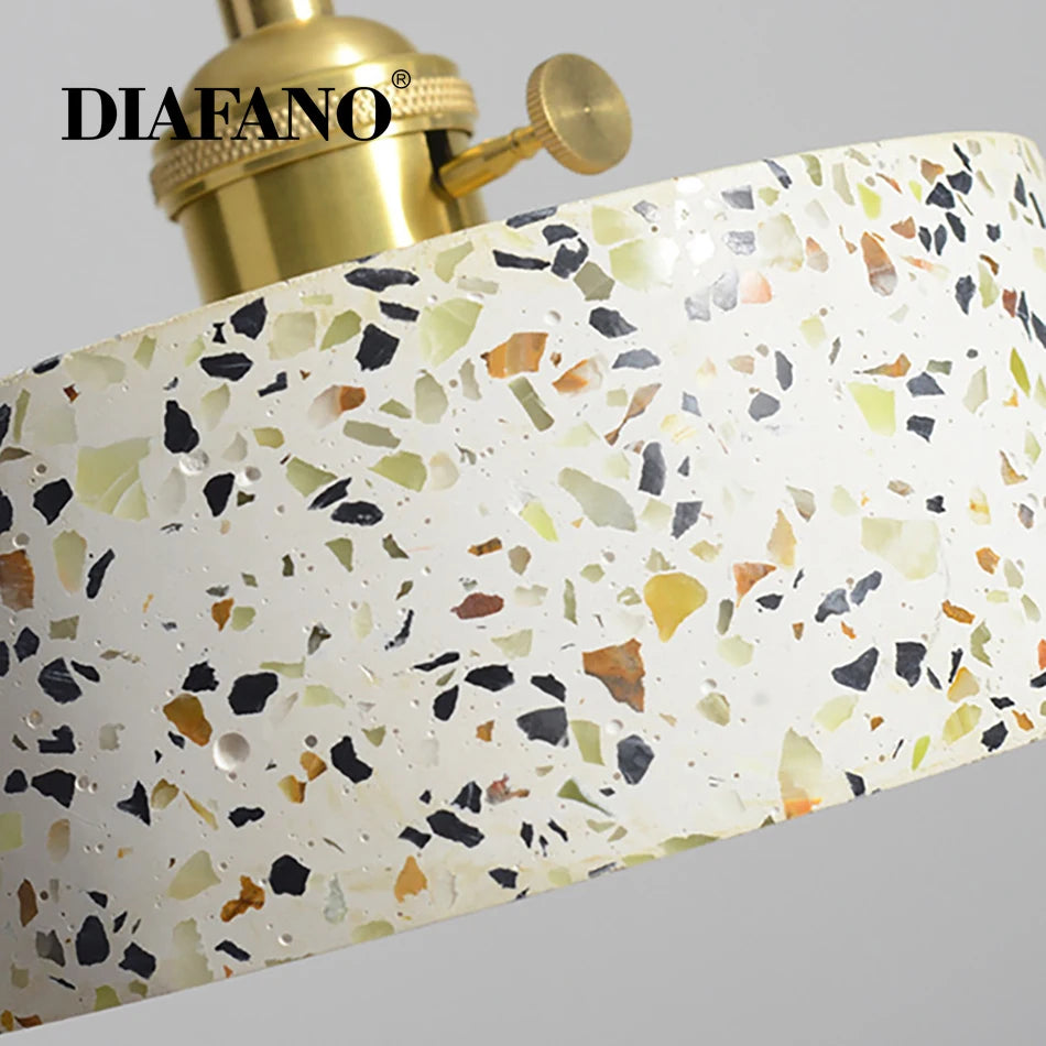 Modern cement pendant light for elegant lighting - vue 4 sur 11