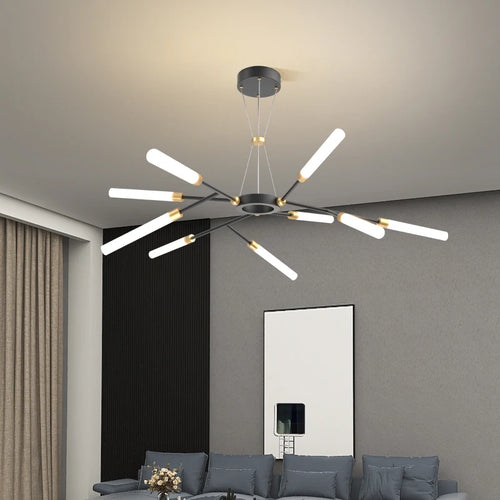 Modern decorative LED ceiling light for all interiors - vue 4 sur 9