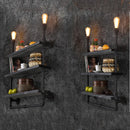 Industrial vintage wall light American style iron