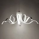 Modern remote controlled aluminium acrylic smart pendant chandelier
