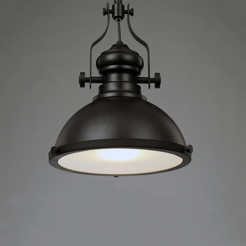 Vintage retro chandelier for restaurant, café and shop
