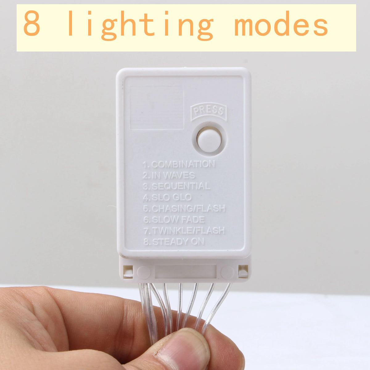 LED string lights for outdoor Christmas decoration 2023 - vue 3 sur 9