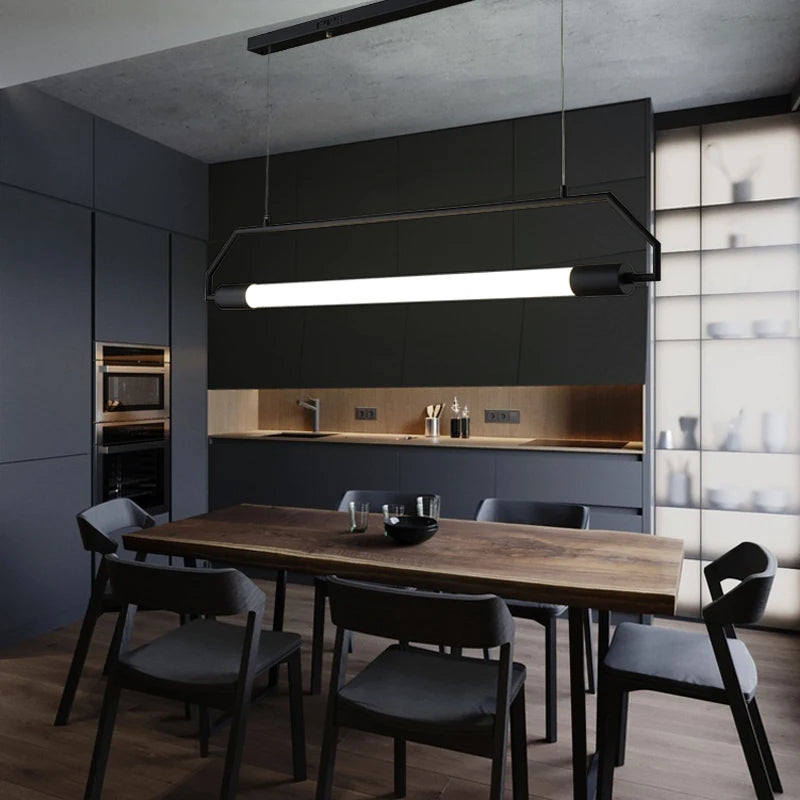 Modern chandelier for café and leisure spaces - vue 4 sur 8