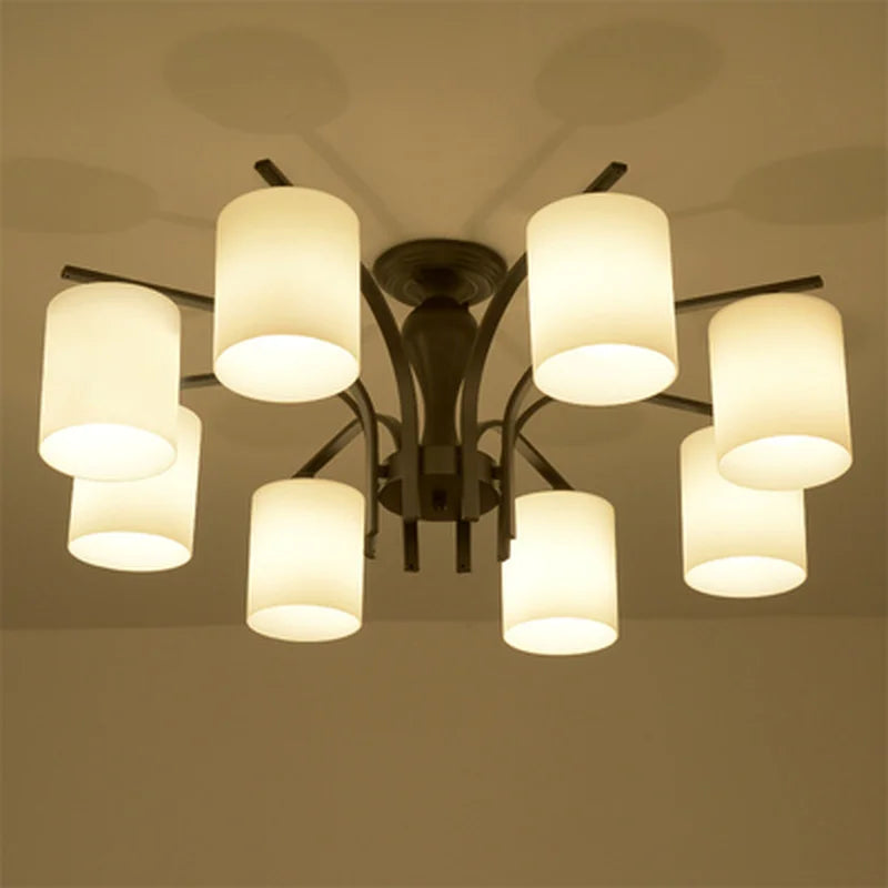Nordic style LED ceiling light for modern and cosy spaces