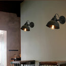 Adjustable vintage industrial wall light retro loft style
