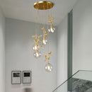 Modern glass pendant light for elegant interiors