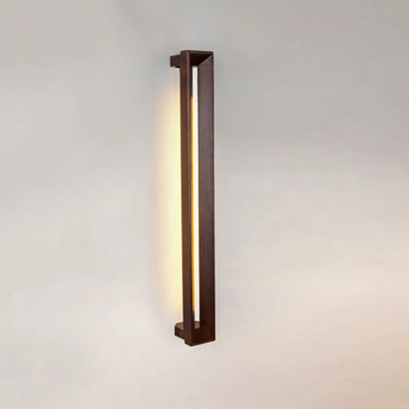 Modern wooden wall light for indoor lighting