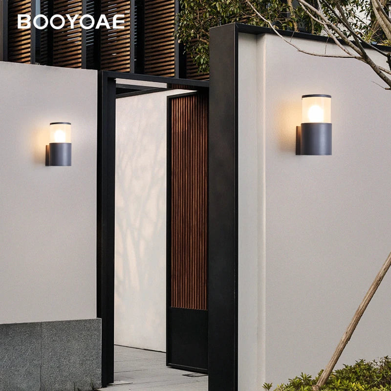 Outdoor wall light 110V for balconies, terraces, hotels, gardens and pathways waterproof