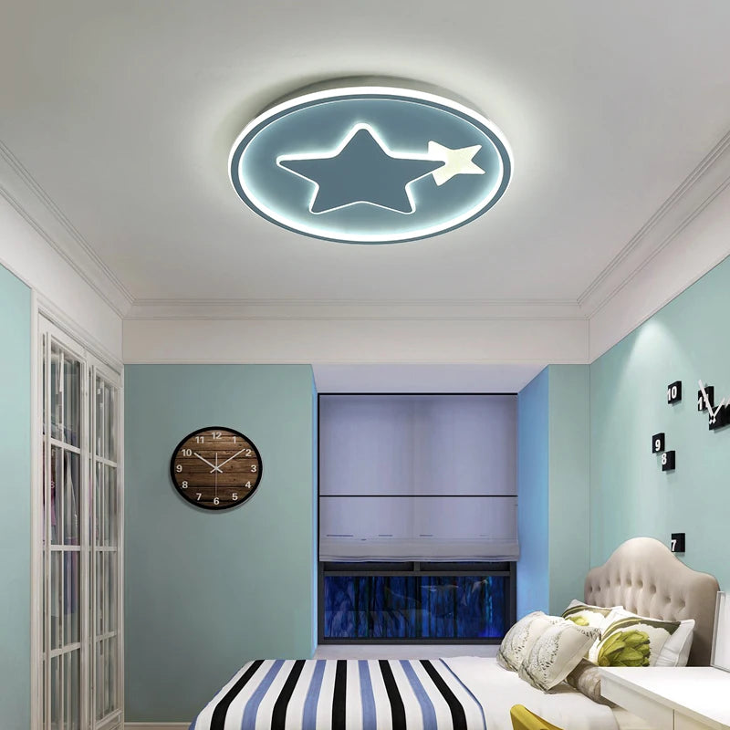 Modern LED ceiling light for decorative indoor lighting