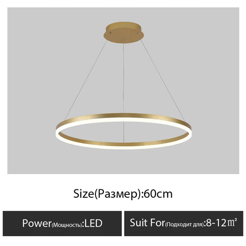 Modern chandelier for decorative indoor suspended lighting - vue 18 sur 18