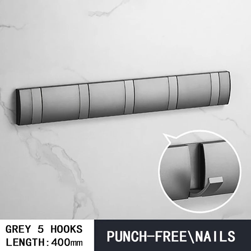 folding wall hooks for coats and towels - vue 9 sur 36