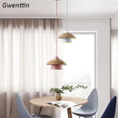 Wooden pendant light for modern lighting and decoration