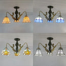 Mediterranean Tiffany mermaid chandelier for creative interiors