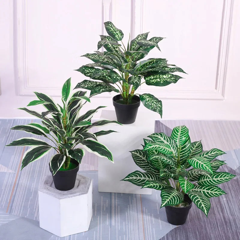 Artificial monstera plant for indoor and outdoor decoration - vue 3 sur 22