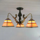 Mediterranean Tiffany mermaid chandelier for creative interiors
