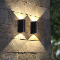 Waterproof outdoor wall light for garden, hotel, villa