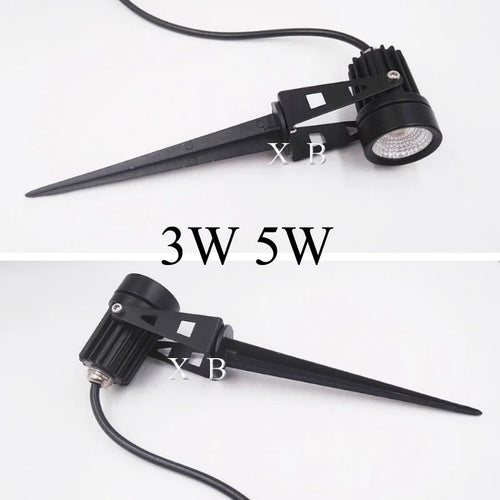 Outdoor LED garden light, bright and waterproof - vue 5 sur 5