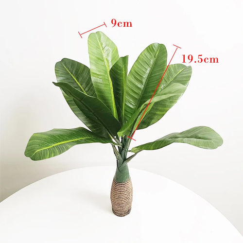 palmier artificiel monstera tropical pour décoration intérieure en pot - vue 9 sur 9