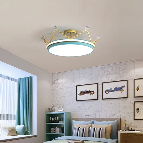 Children's crown LED pendant light modern Winfordo - vue 6 sur 12