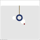 Modern minimalist resin gourd pendant light