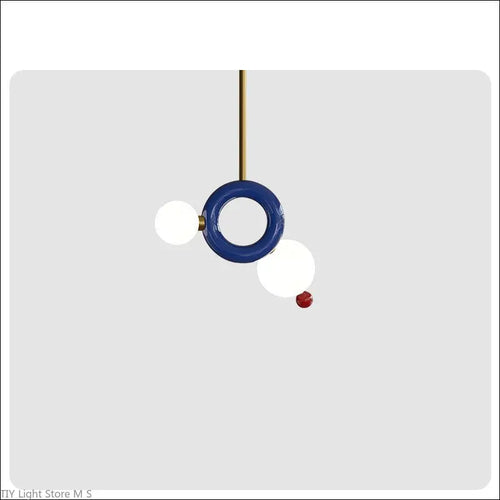 Modern minimalist resin gourd pendant light - vue 7 sur 9