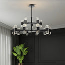 Luxury designer chandelier for elegant Nordic lighting