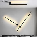 Simple wall light with plug modern LED for living room, study, bedroom, corridor, kitchen, bedside and hallway indoor lighting