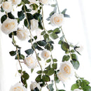 Artificial silk ivy garland for decorative weddings