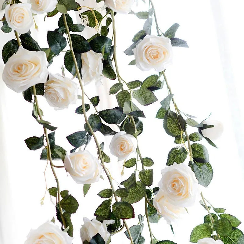 Artificial silk ivy garland for decorative weddings - vue 9 sur 9