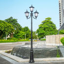 European retro outdoor lamp for garden and park
