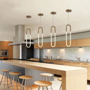 Nordic U shape LED decorative modern pendant light