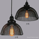 Retro loft birdcage chandelier in creative minimalist iron